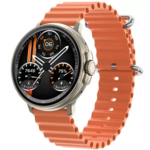 Rubicon RNCF15 pomarańczowy - Smartwatch - miniaturka - grafika 1