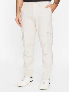 Only & Sons Spodnie materiałowe 22025431 Écru Tapered Fit - Spodnie męskie - miniaturka - grafika 1