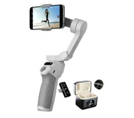 Gimbale - DJI Osmo Mobile SE + mikrofon Hawk HW-MIC101 - miniaturka - grafika 1