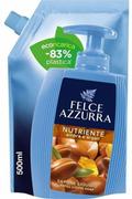 Mydła - Felce Azzurra Mydło w płynie Ambra i argan - uzupełnienie (500 ml) - miniaturka - grafika 1