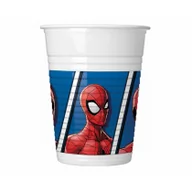 Dekoracje i nakrycia stołu na imprezę - Godan Kubeczki plastikowe Spider-Man Team Up Marvel 200 ml 8 szt. - miniaturka - grafika 1