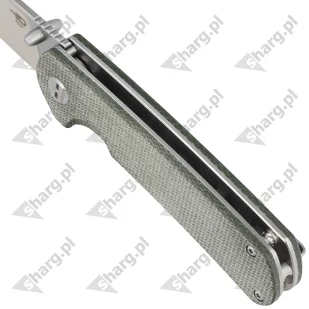 Nóż składany Bestech Sledgehammer Green Micarta, Satin / Stonewashed D2 (BG31B-1) - Noże - miniaturka - grafika 6