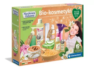 Clementoni ZESTAW KOSMETYKÓW BIO 8005125506583 - Mały naukowiec - miniaturka - grafika 1