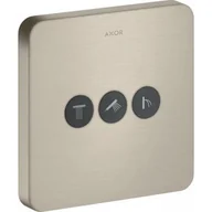 Akcesoria do armatury i ceramiki - Axor Urquiola zawór odcinający ShowerSelect podtynkowy nikiel szczotkowany 36773820 - miniaturka - grafika 1
