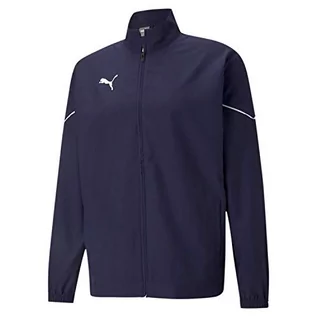 Kurtki męskie - Puma Męska kurtka Teamrise Sideline tkana Peacoat White M 657326 - grafika 1