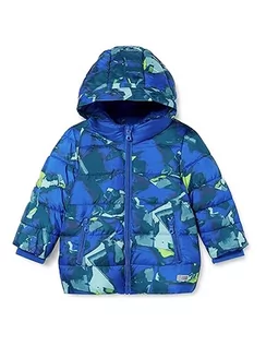 Kurtki i płaszcze dla chłopców - s.Oliver Kurtka outdoorowa dla chłopców, Niebieski zielony, 110 - grafika 1