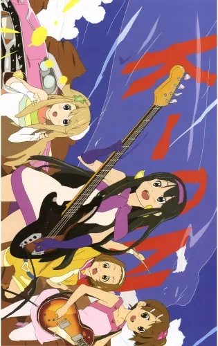 Plakat Anime Manga K-on! KON_351 A3 (custom)