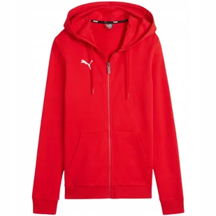 Bluza Damska Puma Team Goal Casuals Hoody Czerwona 658621 01 S - Bluzy damskie - miniaturka - grafika 1