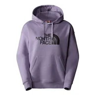 Bluzy sportowe damskie - Bluza The North Face Light Drew Peak 0A3RZ4N141 - fioletowa - miniaturka - grafika 1