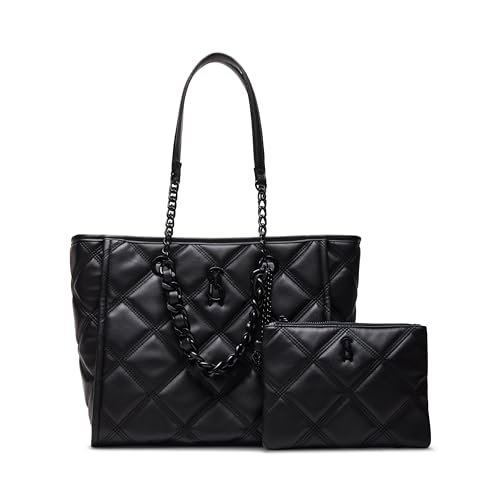Steve Madden Damska torba BKATTT Tote Bag, czarna, jeden rozmiar, Czarny, Rozmiar Uniwersalny