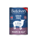 Mokra karma dla psów - BUTCHER'S Original Recipe in Jelly, karma dla psa, kawałki z jagnięcina w galaretce 24x400g - miniaturka - grafika 1