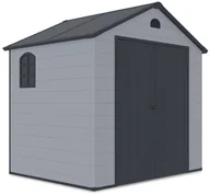 Altany ogrodowe - Domek Do Ogrodu Vermont 8X6 Light Grey - miniaturka - grafika 1