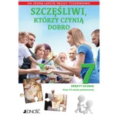 Podręczniki dla szkół podstawowych - Szczęśliwi, którzy czynią dobro. Zeszyt ucznia na 1 lekcję religii tygodniowo. Szkoła podstawowa. Klasa 7 - miniaturka - grafika 1
