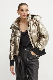 Guess kurtka BICE damska kolor złoty zimowa oversize W4BL37 WGK00 - Kurtki damskie - miniaturka - grafika 1