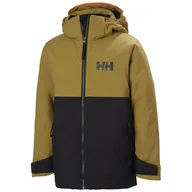 Kurtki narciarskie - Helly Hansen Traverse, kurtka narciarska, junior, czarny - miniaturka - grafika 1