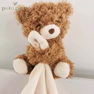 Petú Petú - przytulanka z kocykiem do tulenia Teddy - Maskotki i pluszaki - miniaturka - grafika 1