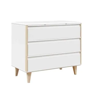 Komoda wysoka 3s fronty MDF Loopi - Komody dla dzieci - miniaturka - grafika 1
