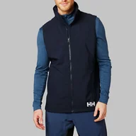 Kamizelki męskie - Męska Kamizelka softshell HELLY HANSEN PARAMOUNT SOFTSHELL VEST 62916_597 – Granatowy - miniaturka - grafika 1