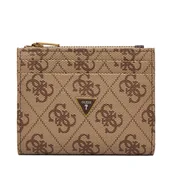 Portfele - Duży Portfel Męski Guess SMMALO LEA03 Brązowy - miniaturka - grafika 1