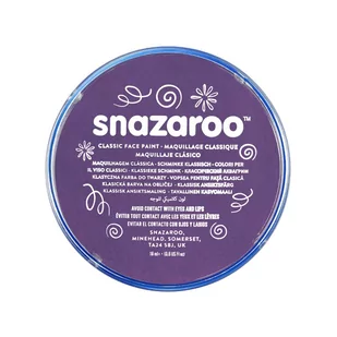 Snazaroo 18ml PURPURA-PURPLE Farba do twarzy i ciała - Zabawki kreatywne - miniaturka - grafika 1