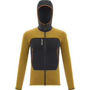 Bluza MILLET Fusion Grid M deep jungle/safran M - Kurtki i kamizelki sportowe męskie - miniaturka - grafika 1