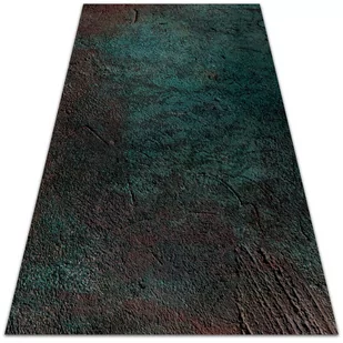 Dywan winylowy Zielono brązowy beton 150x225 cm - Dywany - miniaturka - grafika 1