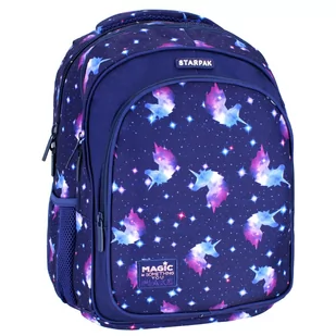 Starpak Plecak szkolny Galaxy Unicorn 492602 - Plecaki szkolne i tornistry - miniaturka - grafika 1