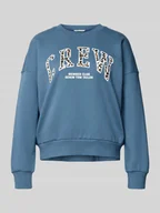 Bluzy damskie - Bluza o luźnym kroju z czystej bawełny - miniaturka - grafika 1