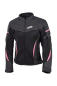 Odzież motocyklowa - Damska Kurtka Motocyklowa GMS Tara Mesh Czarny/RóżowyXXL - miniaturka - grafika 1