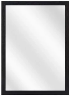 Czarne lustro drewniane wiszące W5-G03 - Lustra Czarne lustro drewniane wiszące W5-G03 - Lustra - miniaturka - grafika 1