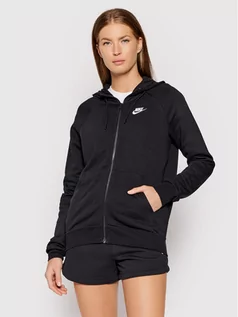 Bluzy damskie - Nike Bluza Sportswear Essential BV4122 Czarny Standard Fit - grafika 1