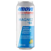 Napoje energetyczne i izotoniczne - 4Move Active Vitamin Gazowany napój smak grejpfruta limonki i cytryny 500 ml - miniaturka - grafika 1