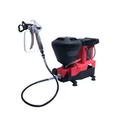 Pistolety pneumatyczne - GERMINA DER ELECTRIKER Wysokociśnieniowy turbinowy rozpylacz 710W AG003 - miniaturka - grafika 1