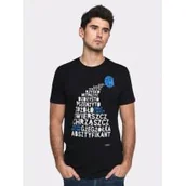 Moda i uroda - Koszulka męska czarna L Nowa - miniaturka - grafika 1