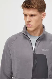 Columbia bluza sportowa Rapid Expedition kolor szary gładka - Bluzy męskie - miniaturka - grafika 1