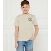 Koszulki dla chłopców - Calvin Klein Jeans T-shirt | Regular Fit - miniaturka - grafika 1