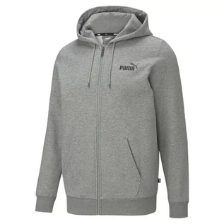 Swetry męskie - Bluza męska Puma ESS Small Logo FZ Hoodie FL - grafika 1