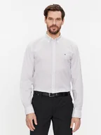 Koszule męskie - Tommy Hilfiger Koszula MW0MW33762 Biały Regular Fit - miniaturka - grafika 1