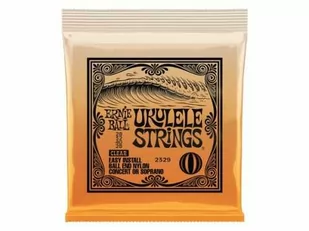 Ernie Ball koncert/sopran nylonowe zakończenia kulowe struny ukulele przezroczyste P02329 - Struny gitarowe  - miniaturka - grafika 1