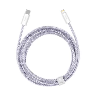 Baseus Dynamic 2 Series kabel do szybkiego ładowania USB-C - Lightning 20W 480Mb/s 2m fioletowy - Kable USB - miniaturka - grafika 2