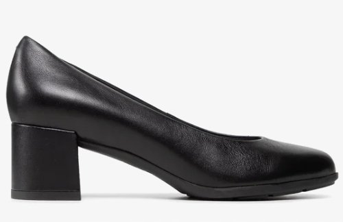 GEOX DAMSKIE CZÓŁENKA SKÓRZANE CZARNE 39 6DA