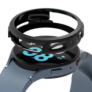 Ringke Air Sports żelowy pokrowiec etui do Samsung Galaxy Watch 5 40mm czarny (ASG650147RS) - Akcesoria do smartwatchy - miniaturka - grafika 1