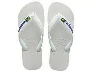 Klapki i japonki męskie - Havaianas, Japonki męskie, Brasil Logo, rozmiar 43/44 - miniaturka - grafika 1