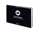 Podobrazia, bloki, papiery - Szkicownik Molotow Blackbook Graffiti Sketching A4 Poziom - miniaturka - grafika 1