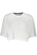 Koszulki i topy damskie - FILA DAMSKI T-SHIRT Z KRÓTKIM RĘKAWEM BIAŁY - miniaturka - grafika 1