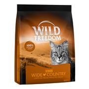 2 + 1 gratis! Wild Freedom, karma sucha dla kota, 3 x 400 g - Senior "Wide Country ", drób