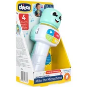 Zabawki interaktywne dla dzieci - Zabawka mikrofon CHICCO Mike Happy Music 00012121000000 - miniaturka - grafika 1