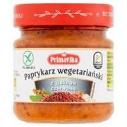 Produkty wegańskie i wegetariańskie - Primavika Paprykarz wegetariański z quinoa czerwoną 160g 89A2-56111 - miniaturka - grafika 1