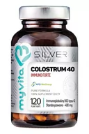 Suplementy naturalne - MyVita SILVER Colostrum 40/400mg 120 kap - miniaturka - grafika 1