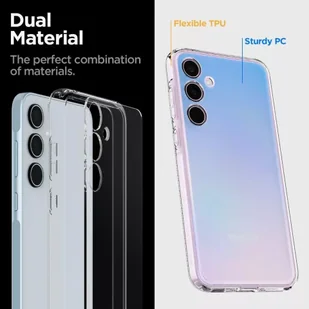 Spigen Ultra Hybrid Sam A35 5G Przezroczysty/Crystal Clear ACS07523 - Etui i futerały do telefonów - miniaturka - grafika 21